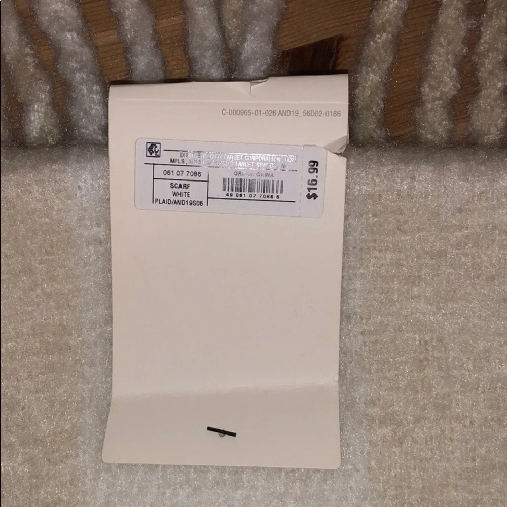 NWT A New Day Plaid Blanket Scarf